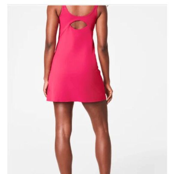 NWT SPANXshape™ Get Moving High Neck Dress- Tulip- Size L - Picture 3 of 8